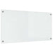 Keukenachterwand 2 st Doorzichtig 100 x 50 cm gehard glas