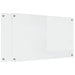 Keukenachterwand 2 st Doorzichtig 100 x 60 cm gehard glas