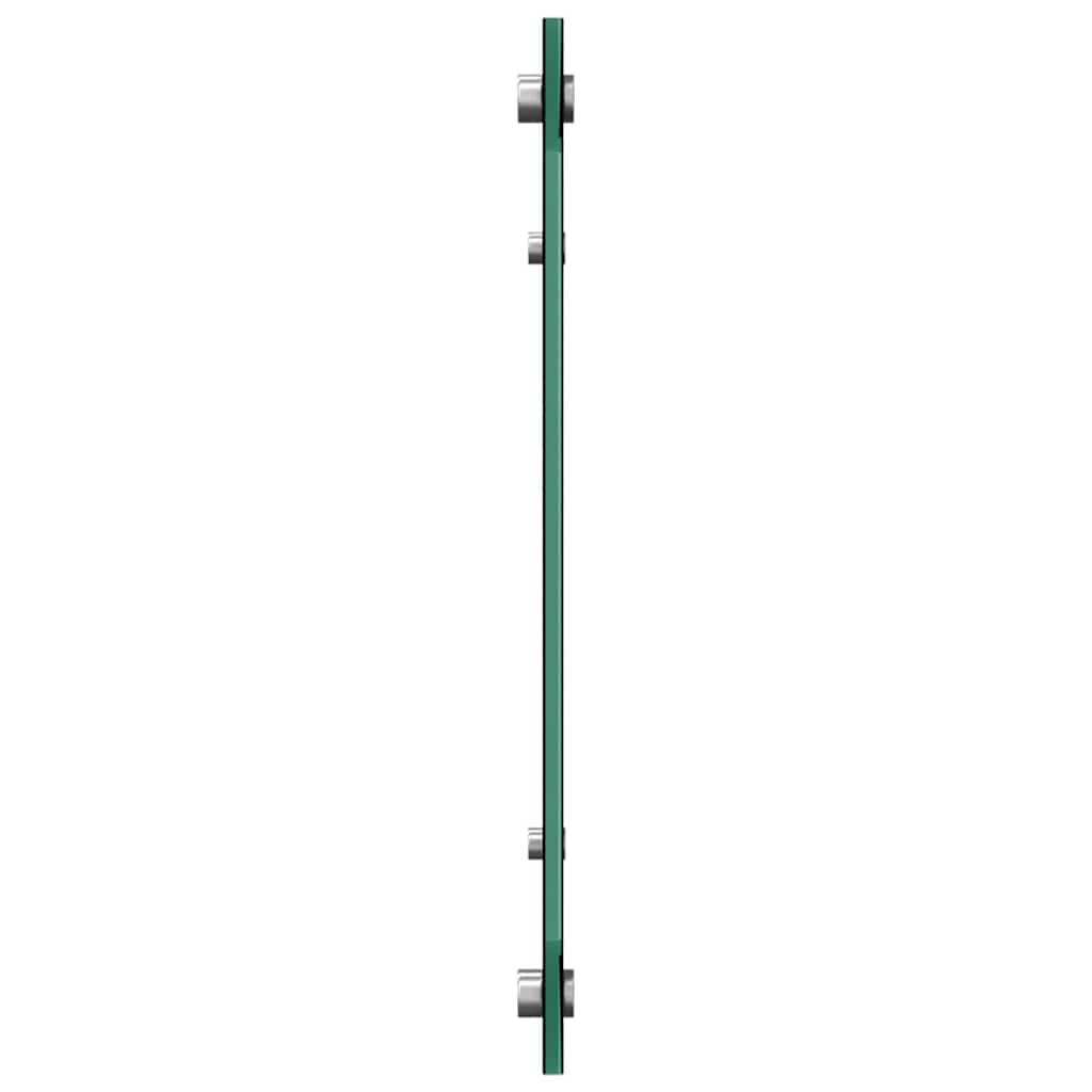 Keukenachterwand 2 st Zwart 90 x 40 cm gehard glas