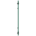Keukenachterwand 2 st Zwart 90 x 40 cm gehard glas