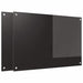 Keukenachterwand 2 st Zwart 90 x 60 cm gehard glas