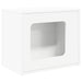 Kattenhuis Wit 51 x 30 x 42,5 cm Bewerkt hout