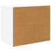 Kattenhuis Wit 51 x 30 x 42,5 cm Bewerkt hout