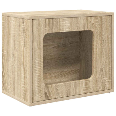 Kattenhuis Sonoma 51 x 30 x 42,5 cm Bewerkt hout