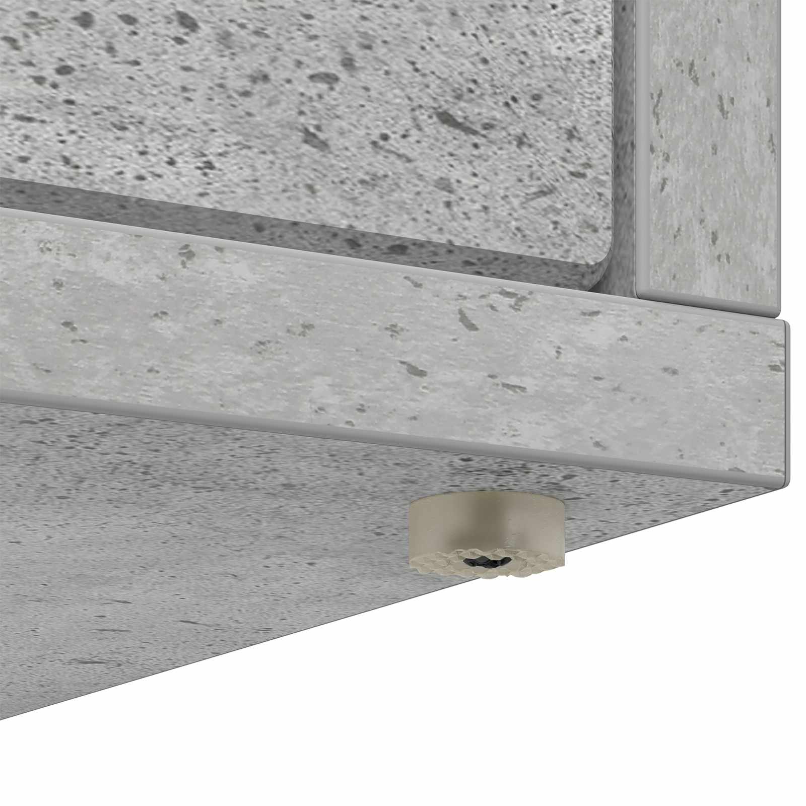 Kattenhuis Beton 51 x 30 x 42,5 cm Bewerkt hout