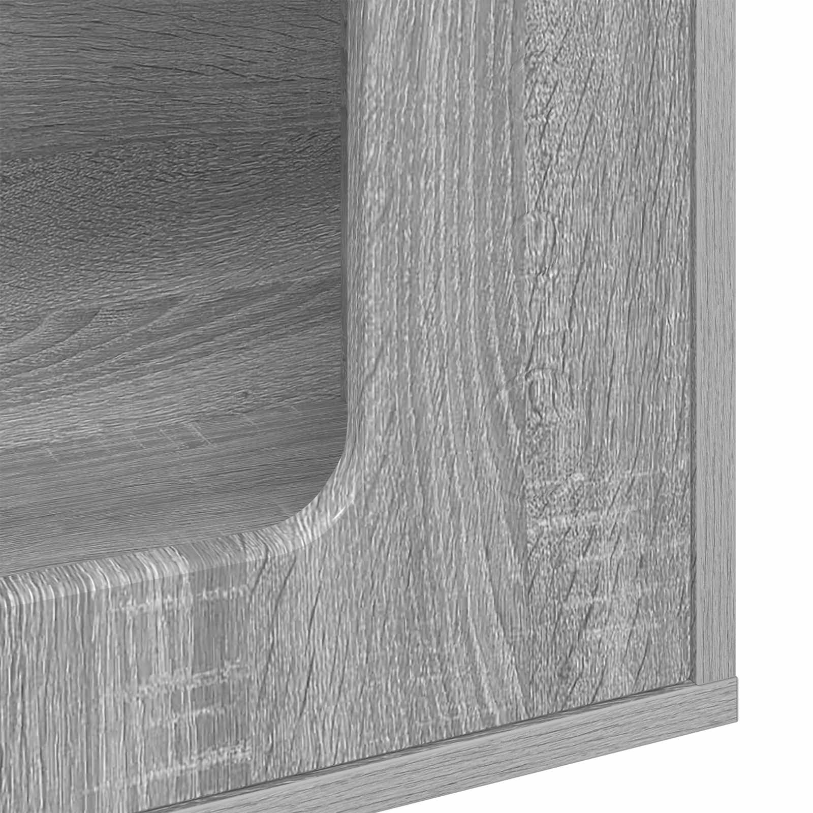 Kattenhuis Grijs Sonoma 51 x 30 x 42,5 cm Bewerkt hout