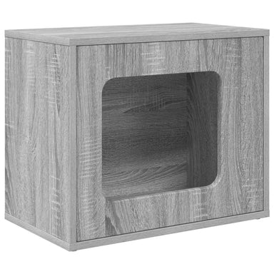 Kattenhuis Grijs Sonoma 51 x 30 x 42,5 cm Bewerkt hout