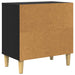Kattenhuis Zwart 51 x 30 x 52 cm Bewerkt hout