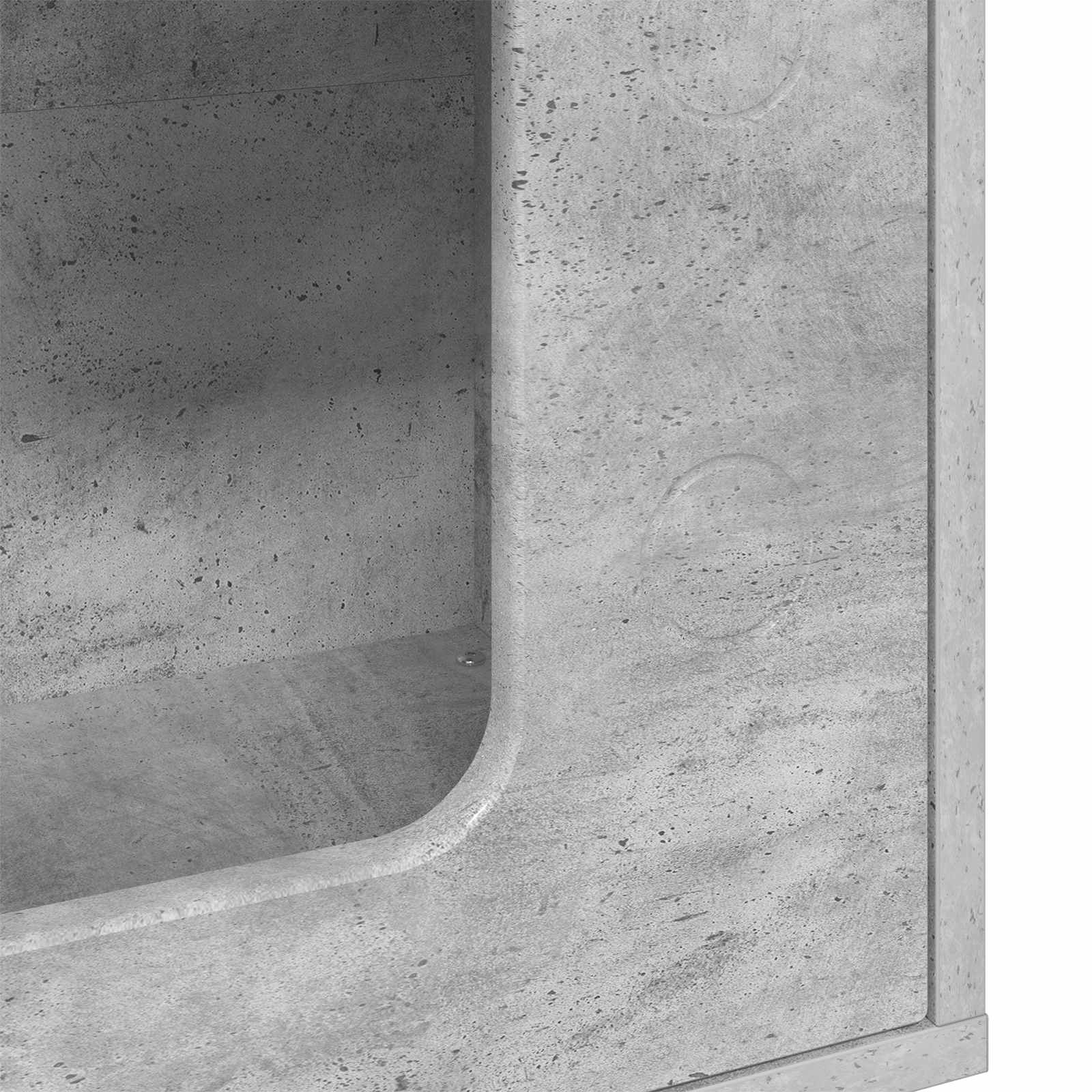 Kattenhuis Beton 51 x 30 x 52 cm Bewerkt hout