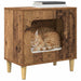 Kattenhuis Oudhout 51 x 30 x 52 cm Bewerkt hout