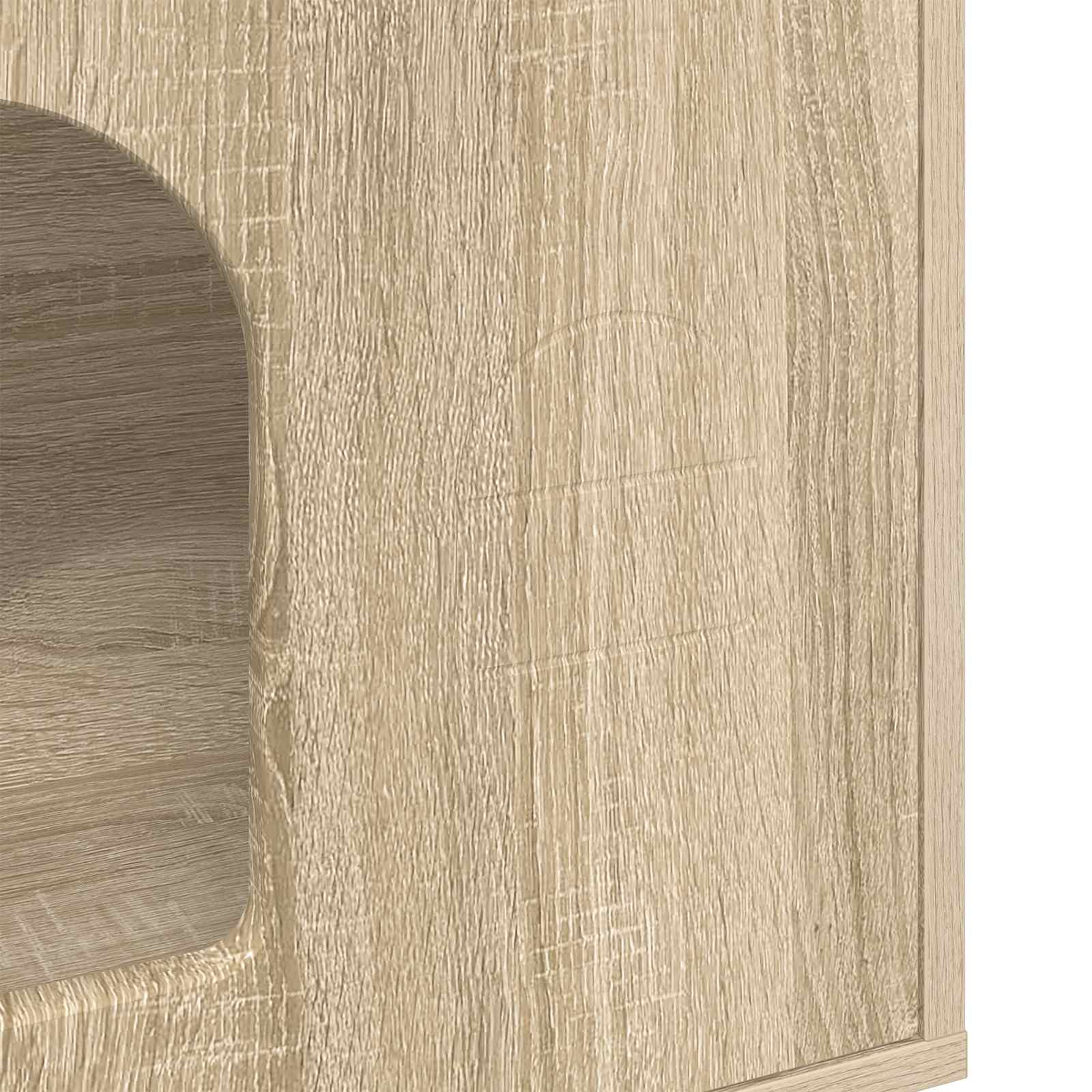 Kattenhuis Sonoma 51 x 30 x 52 cm Bewerkt hout