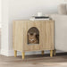 Kattenhuis Sonoma 51 x 30 x 52 cm Bewerkt hout