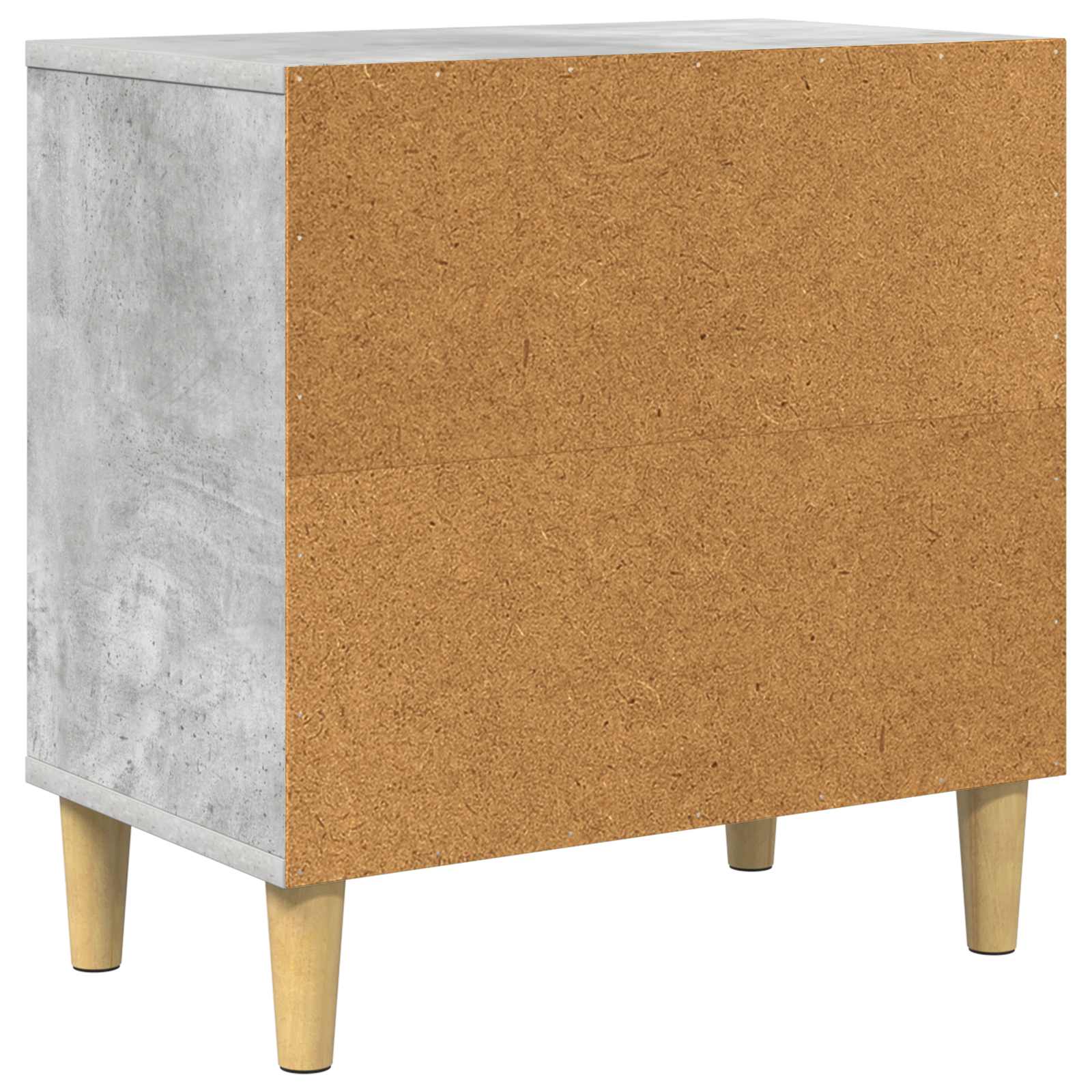 Kattenhuis Beton 51 x 30 x 52 cm Bewerkt hout