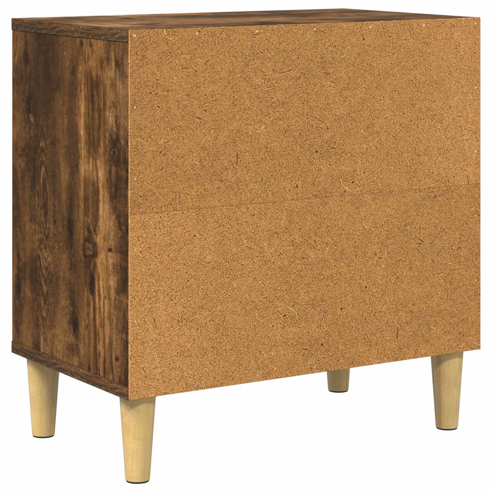Kattenhuis Gerookt eiken 51 x 30 x 52 cm Bewerkt hout