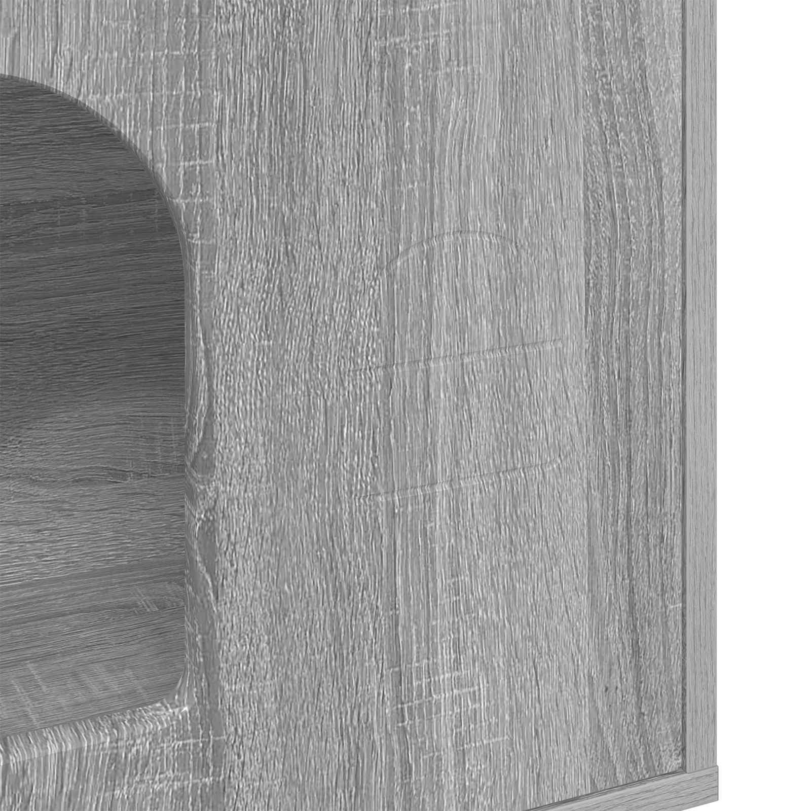 Kattenhuis Grijs Sonoma 51 x 30 x 52 cm Bewerkt hout