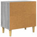 Kattenhuis Grijs Sonoma 51 x 30 x 52 cm Bewerkt hout