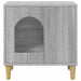 Kattenhuis Grijs Sonoma 51 x 30 x 52 cm Bewerkt hout