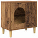Kattenhuis Oudhout 51 x 30 x 52 cm Bewerkt hout