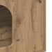 Kattenhuis Ambachtelijk eiken 51 x 30 x 52 cm Bewerkt hout