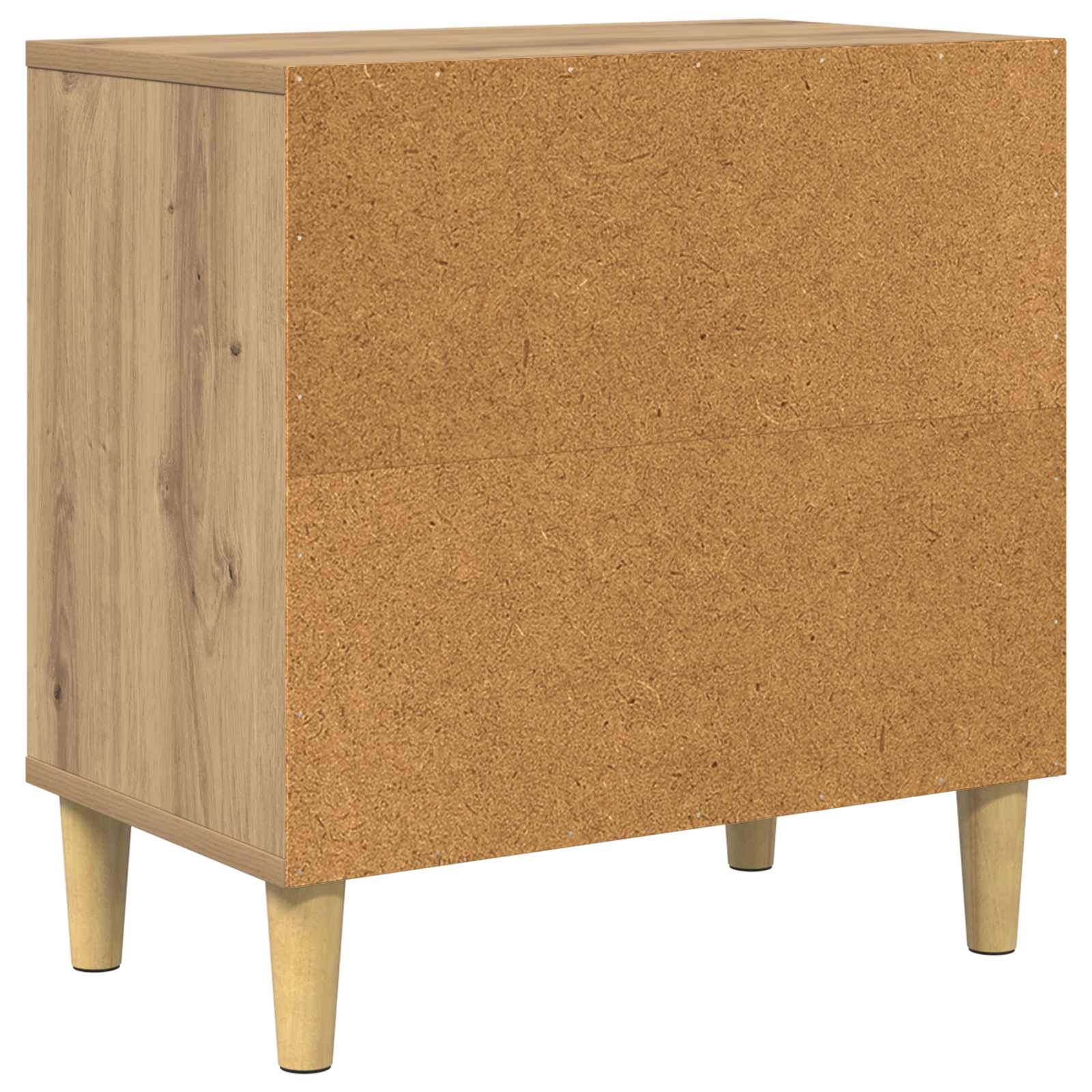 Kattenhuis Ambachtelijk eiken 51 x 30 x 52 cm Bewerkt hout
