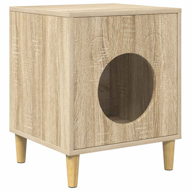 Kattenhuis Sonoma 42,5 x 40 x 53 cm Bewerkt hout