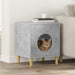 Kattenhuis Beton 42,5 x 40 x 53 cm Bewerkt hout
