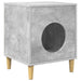 Kattenhuis Beton 42,5 x 40 x 53 cm Bewerkt hout