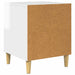 Kattenhuis Glanzend Wit 42,5 x 40 x 53 cm Bewerkt hout