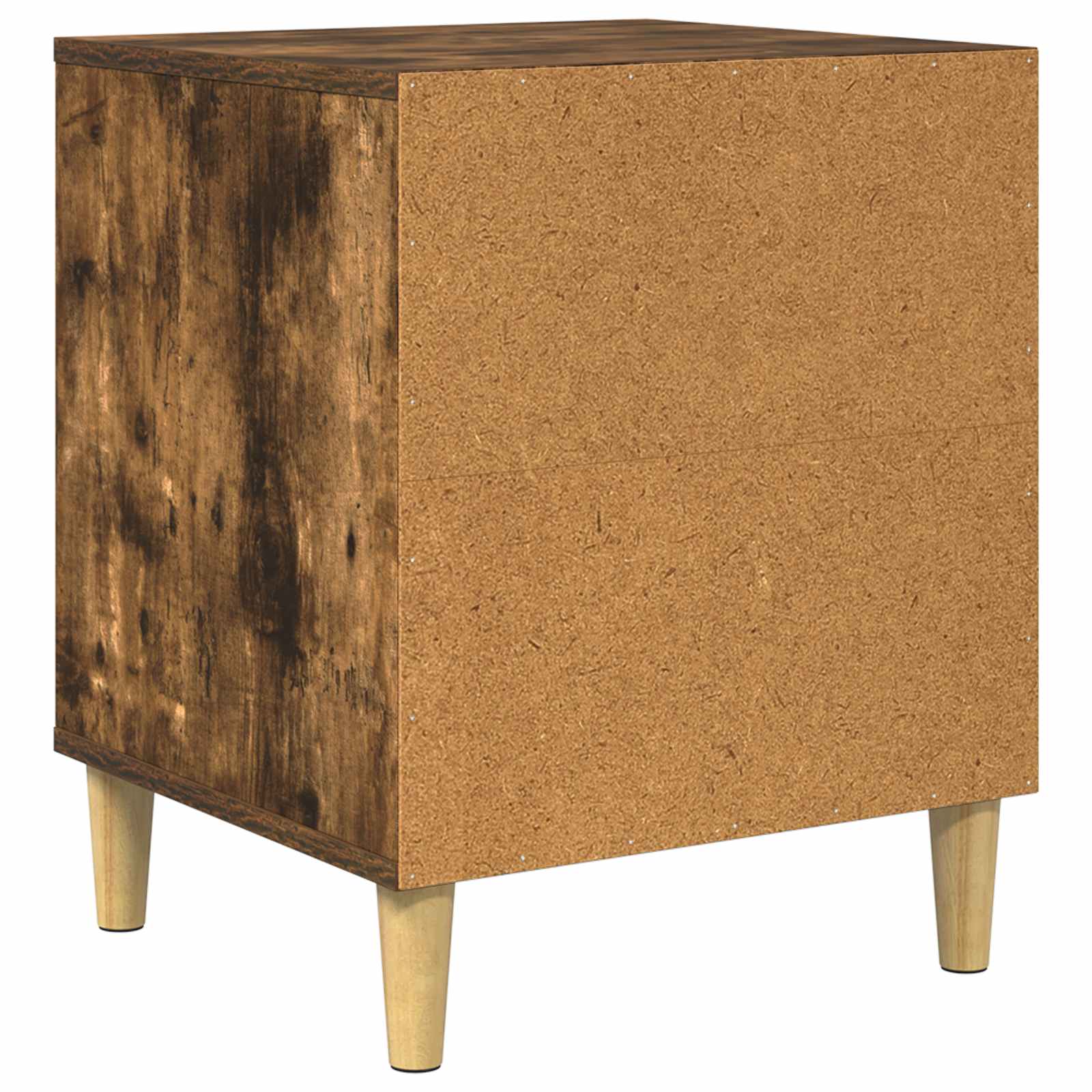 Kattenhuis Gerookt eiken 42,5 x 40 x 53 cm Bewerkt hout