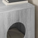 Kattenhuis Grijs Sonoma 42,5 x 40 x 53 cm Bewerkt hout