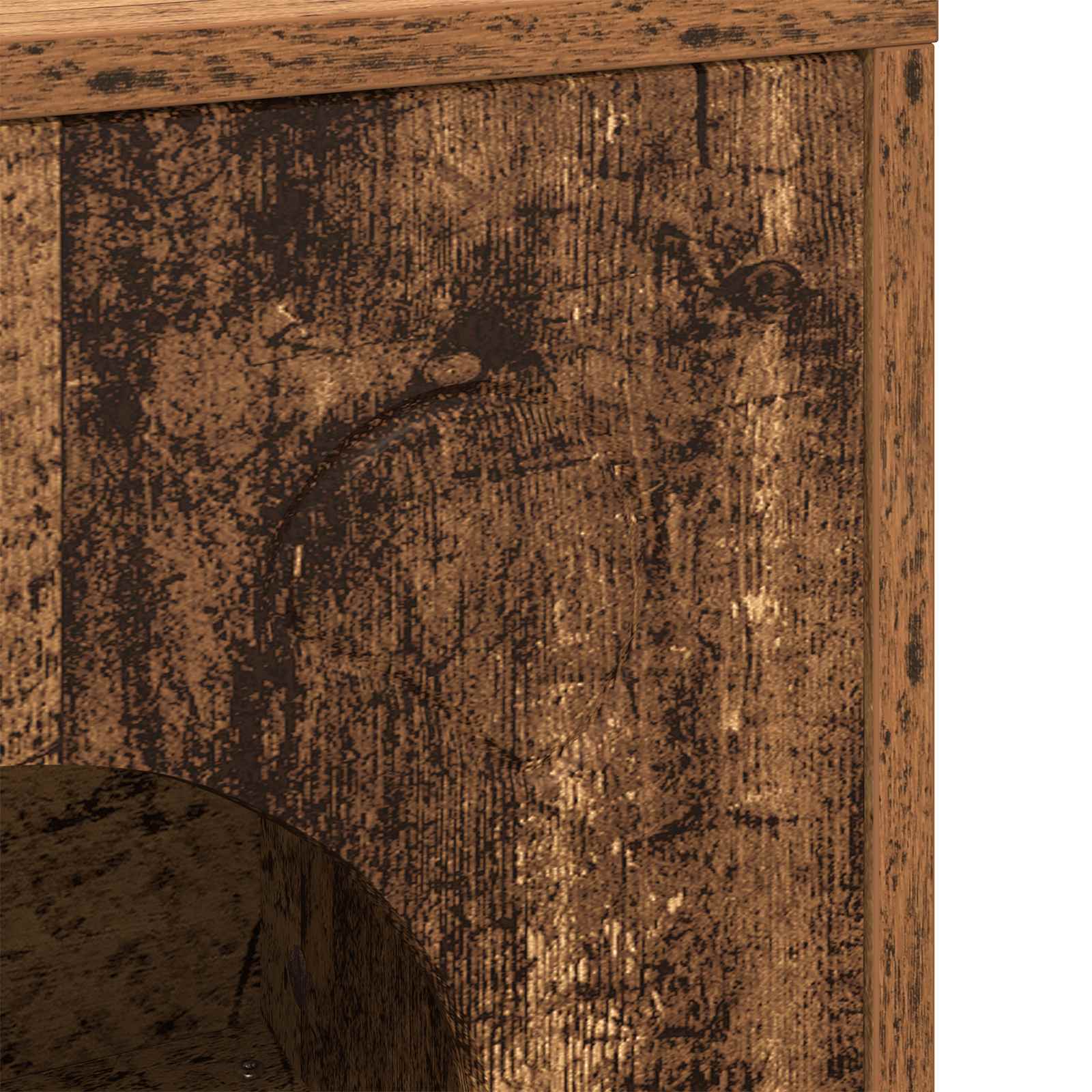 Kattenhuis Oudhout 42,5 x 40 x 53 cm Bewerkt hout