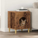 Kattenhuis Oudhout 42,5 x 40 x 53 cm Bewerkt hout