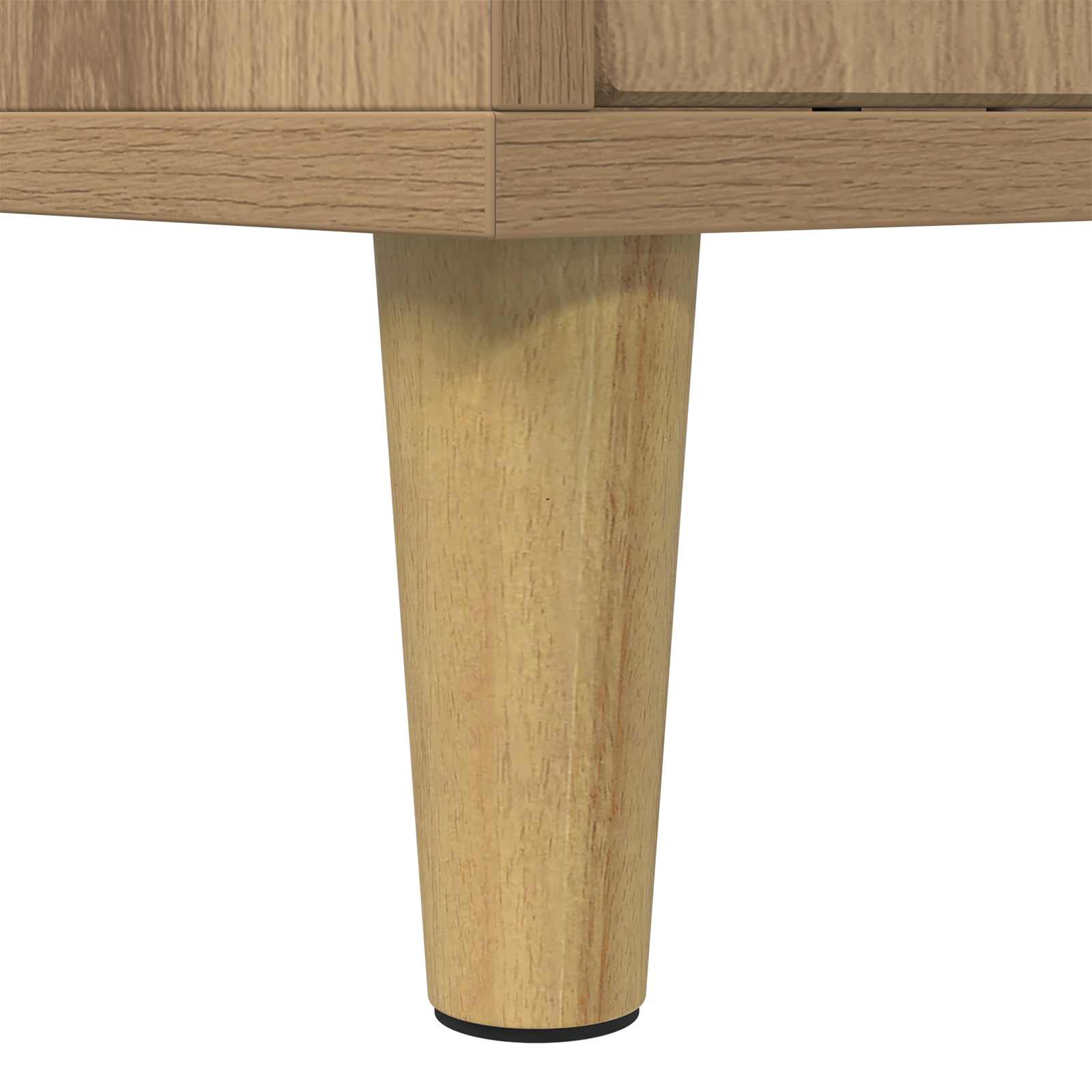 Kattenhuis Ambachtelijk eiken 42,5 x 40 x 53 cm Bewerkt hout