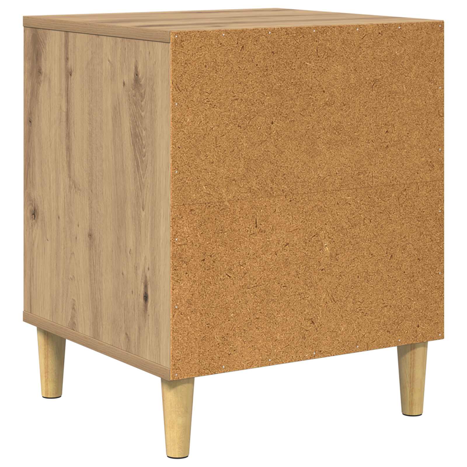 Kattenhuis Ambachtelijk eiken 42,5 x 40 x 53 cm Bewerkt hout