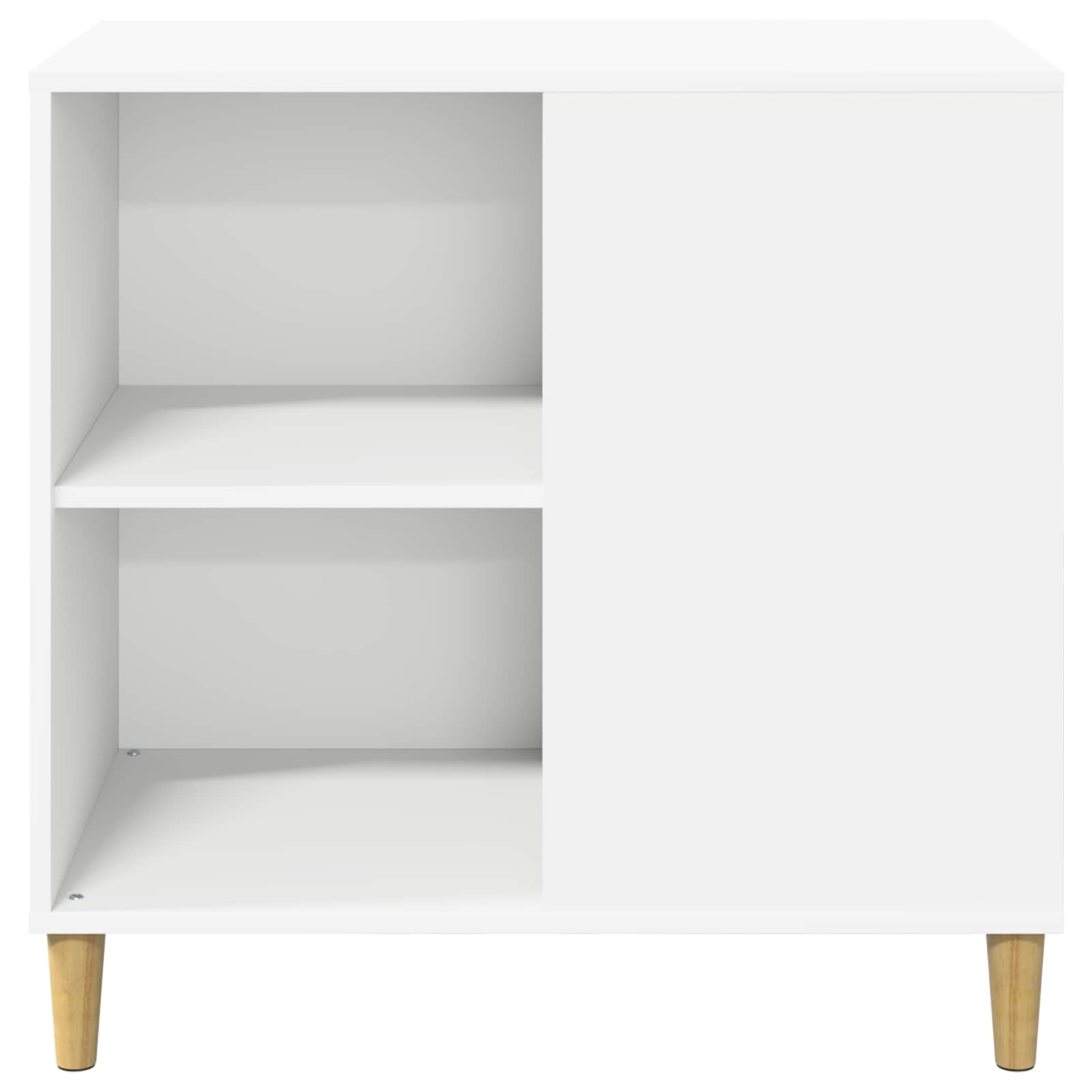 Kattenhuis Wit 72 x 42,5 x 70 cm Bewerkt hout