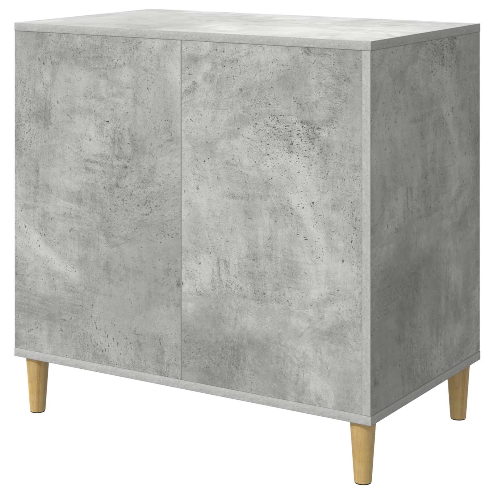 Kattenhuis Beton 72 x 42,5 x 70 cm Bewerkt hout