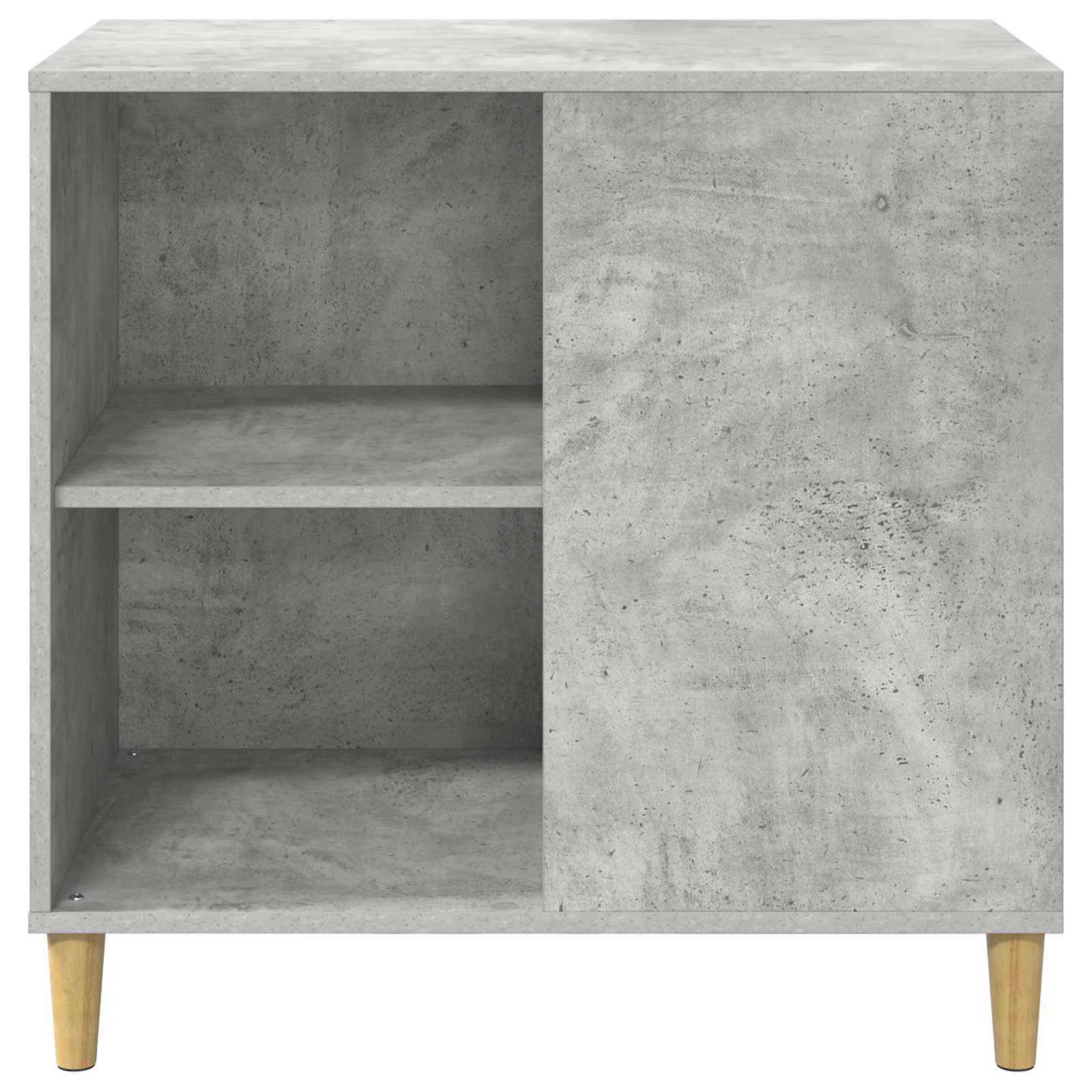 Kattenhuis Beton 72 x 42,5 x 70 cm Bewerkt hout