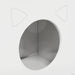 Kattenhuis Glanzend Wit 72 x 42,5 x 70 cm Bewerkt hout