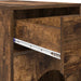 Kattenhuis Gerookt eiken 72 x 42,5 x 70 cm Bewerkt hout