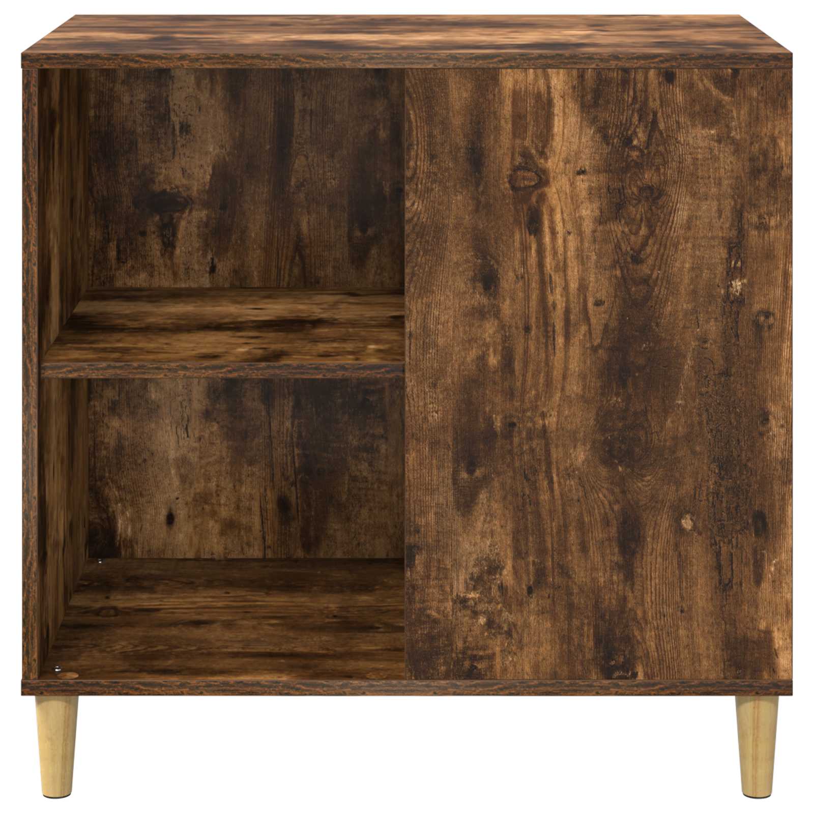Kattenhuis Gerookt eiken 72 x 42,5 x 70 cm Bewerkt hout