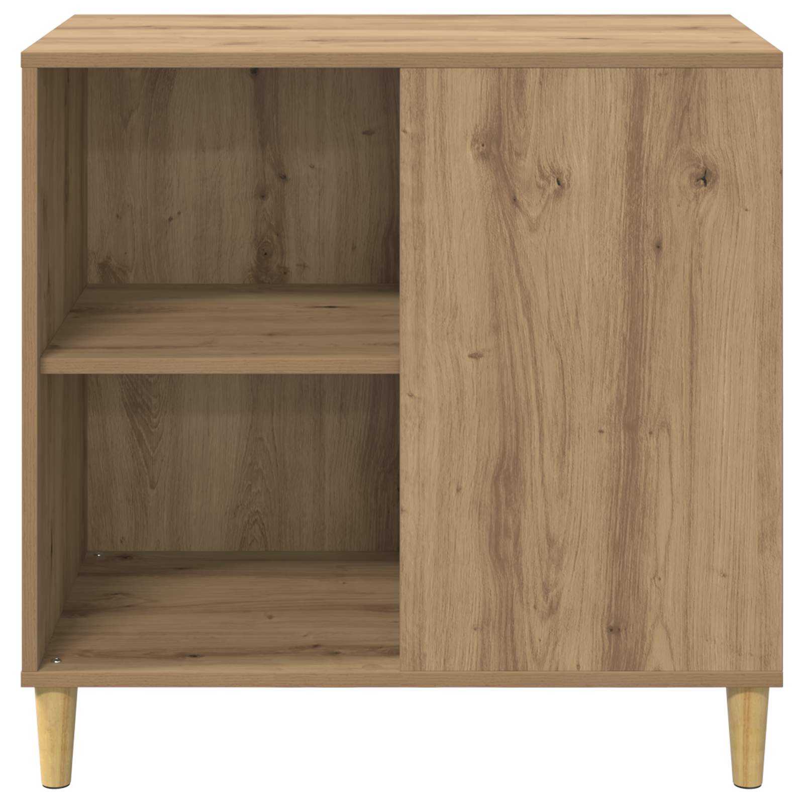 Kattenhuis Ambachtelijk eiken 72 x 42,5 x 70 cm Bewerkt hout