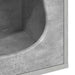 Kattenhuis Beton 42,5 x 40 x 53,5 cm Bewerkt hout