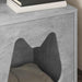 Kattenhuis Beton 42,5 x 40 x 53,5 cm Bewerkt hout
