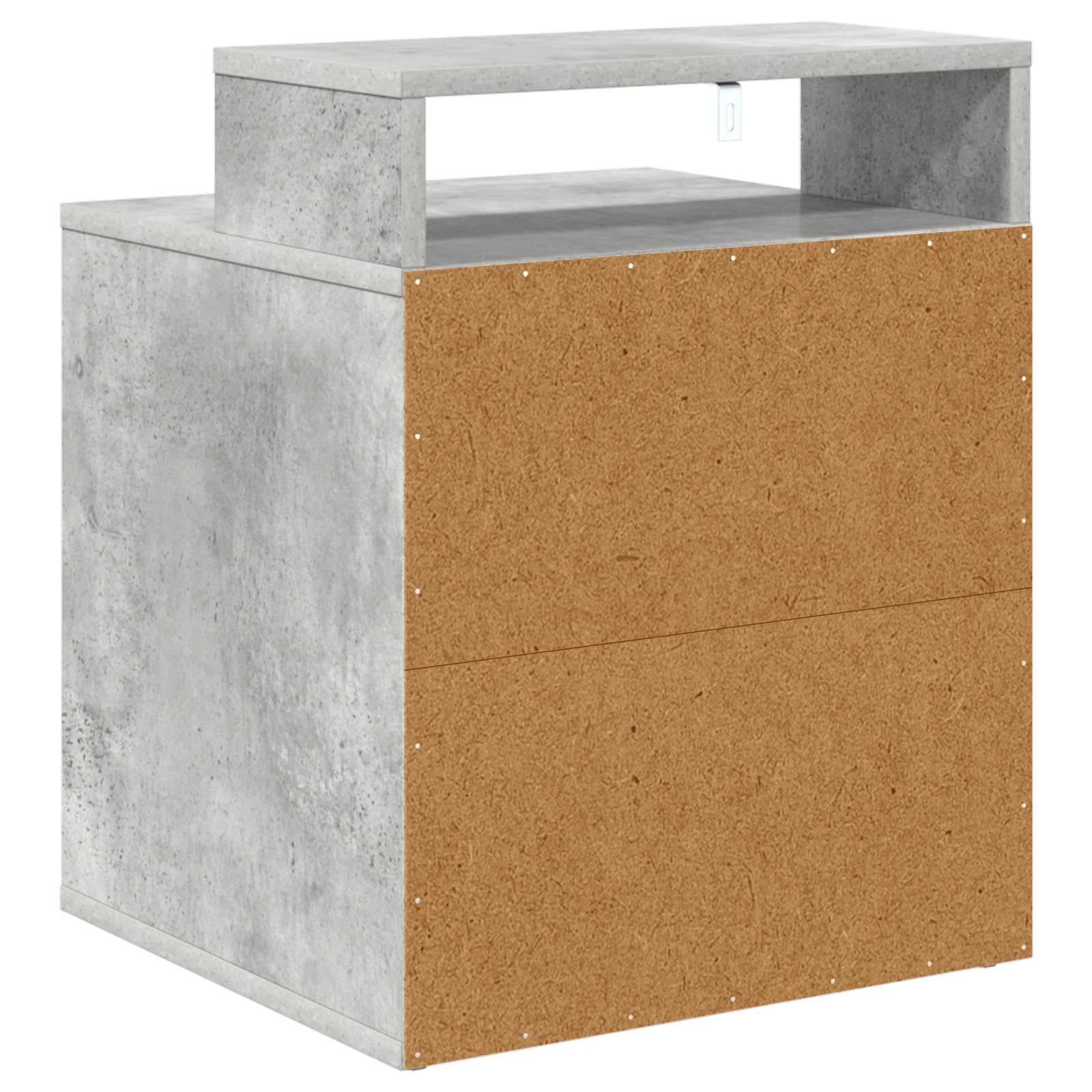 Kattenhuis Beton 42,5 x 40 x 53,5 cm Bewerkt hout