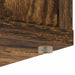 Kattenhuis Gerookt eiken 42,5 x 40 x 53,5 cm Bewerkt hout