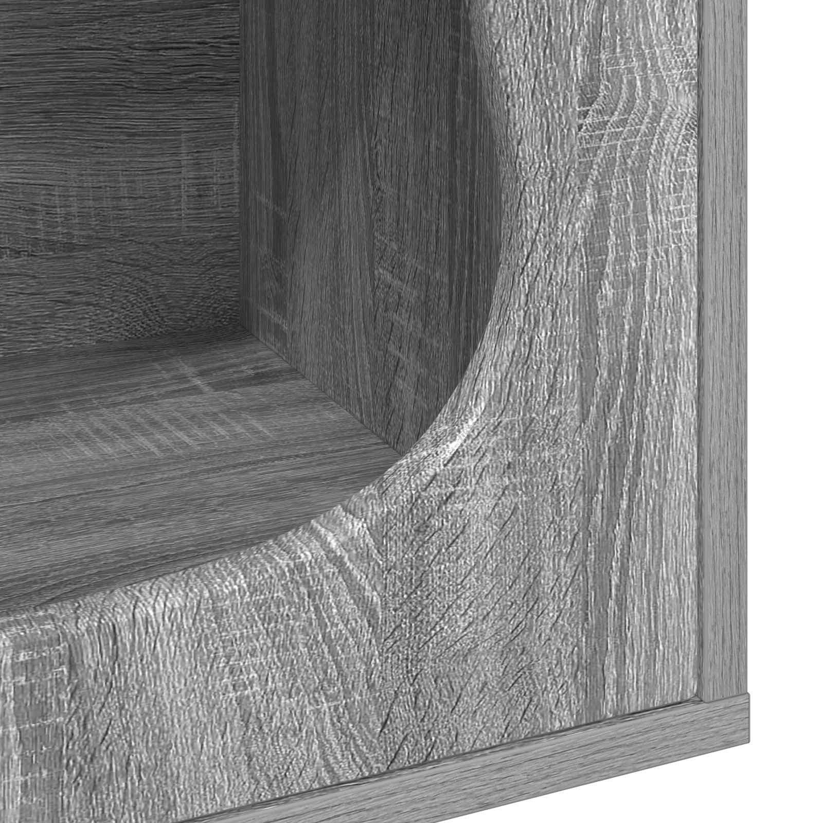 Kattenhuis Grijs Sonoma 42,5 x 40 x 53,5 cm Bewerkt hout
