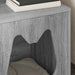Kattenhuis Grijs Sonoma 42,5 x 40 x 53,5 cm Bewerkt hout