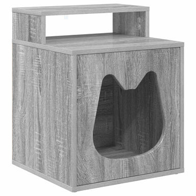 Kattenhuis Grijs Sonoma 42,5 x 40 x 53,5 cm Bewerkt hout