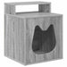 Kattenhuis Grijs Sonoma 42,5 x 40 x 53,5 cm Bewerkt hout