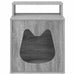 Kattenhuis Grijs Sonoma 42,5 x 40 x 53,5 cm Bewerkt hout